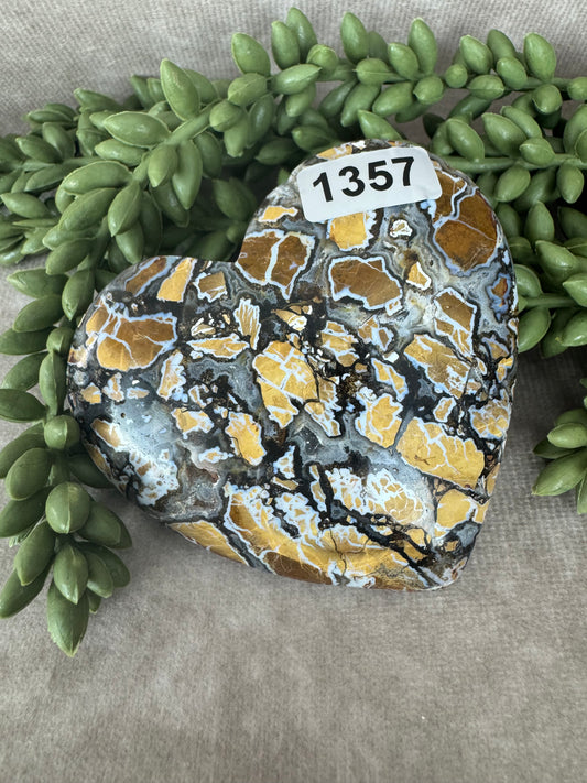 Jaspis hart #1357