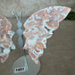 Roze agaat vlinder #1451