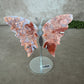 Roze agaat vlinder #1450