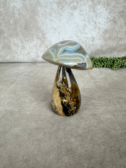 Agaat paddenstoel #1456