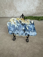 Blue agaat slab #1453