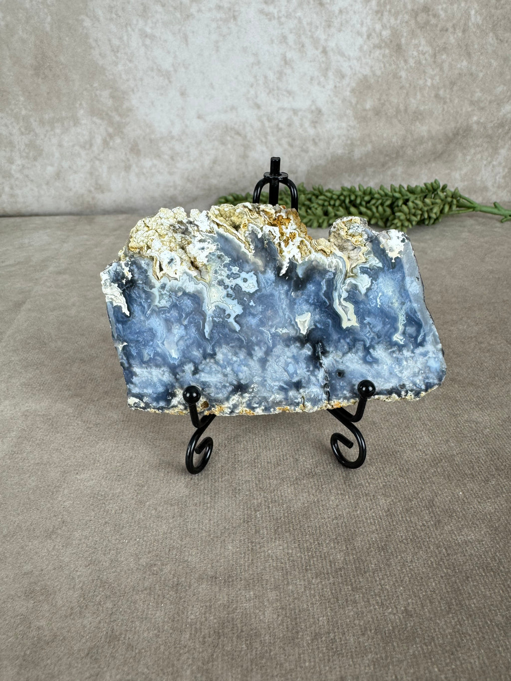 Blue agaat slab #1453