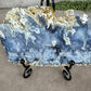 Blue agaat slab #1453