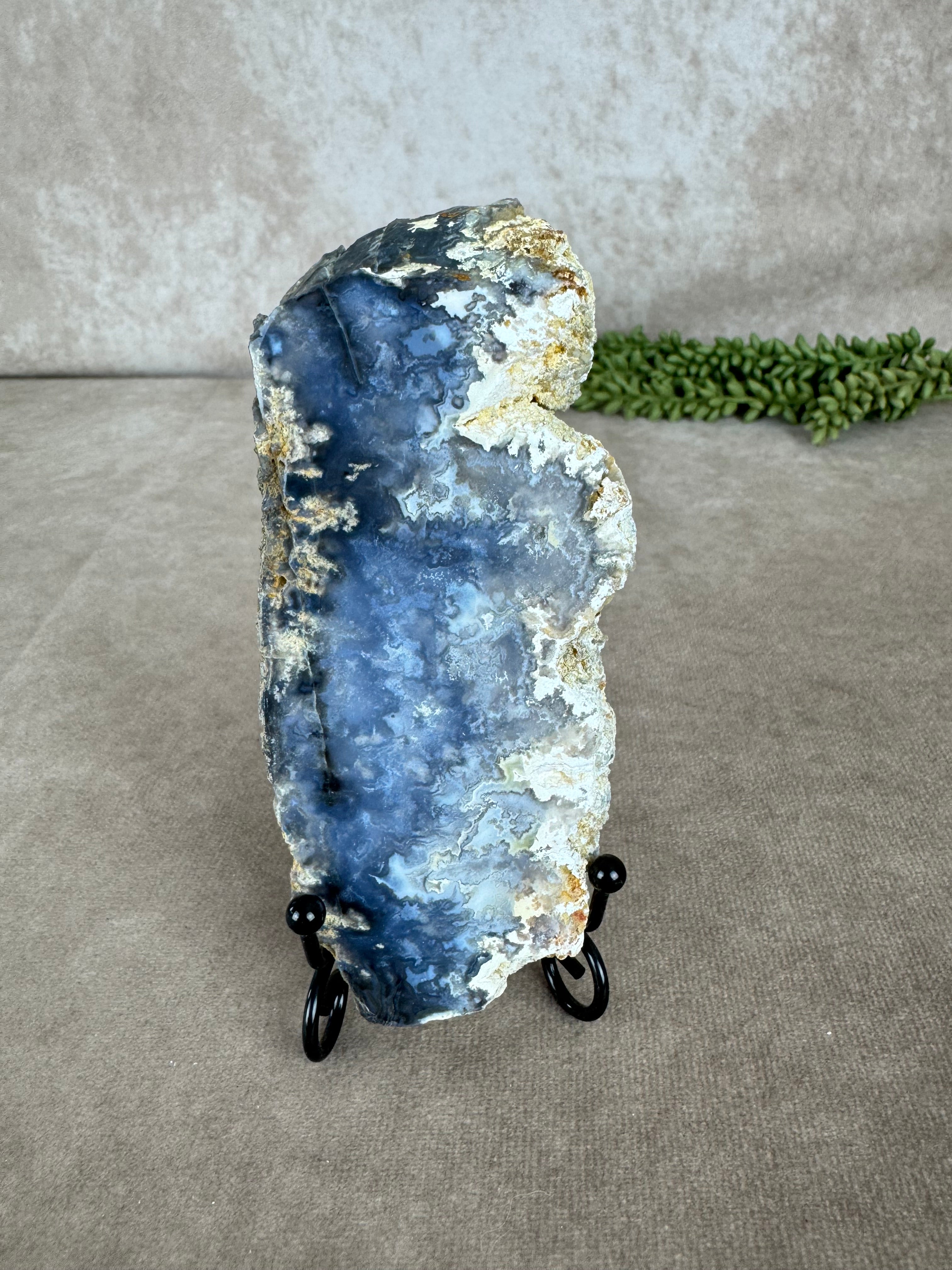 Blue agaat slab #1454