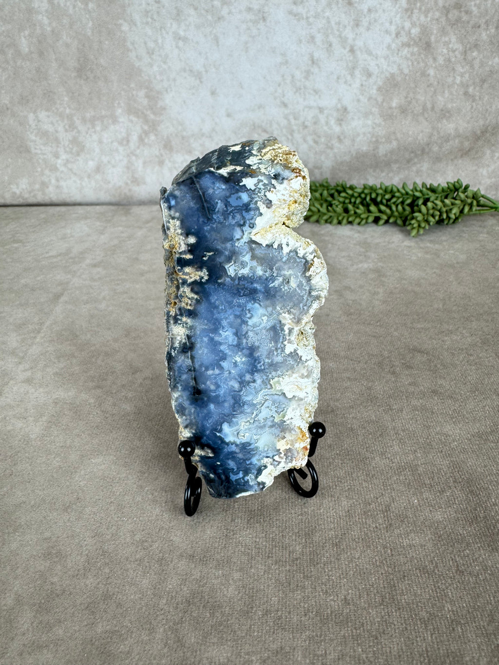 Blue agaat slab #1454