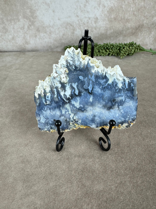 Blue agaat slab #1457