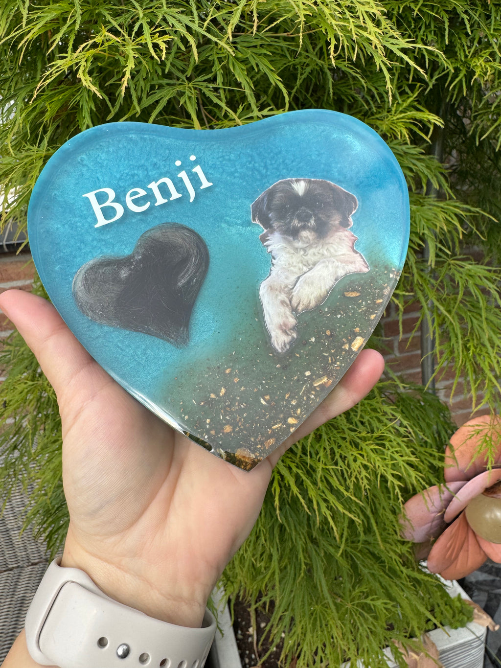 Epoxy Hart op voet groot