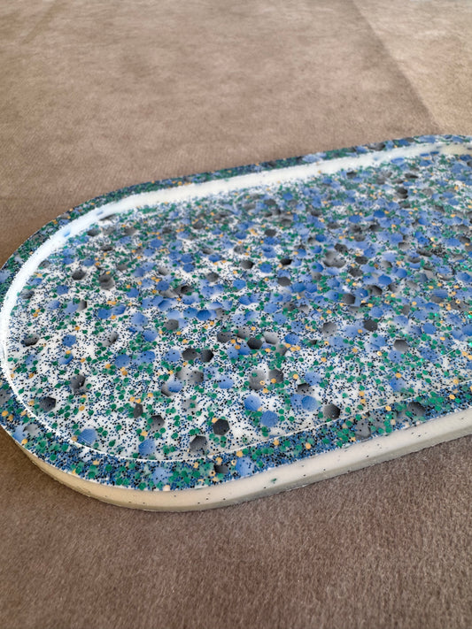 Plateau blauw sale