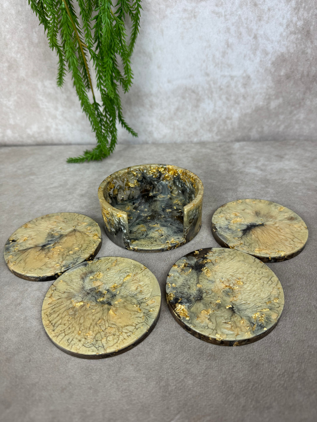 epoxy onderzetter set