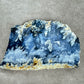 Blue agate slab #1475