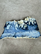Blue agate slab #1474