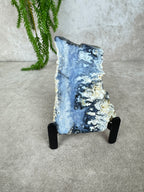 Blue agate slab #1474