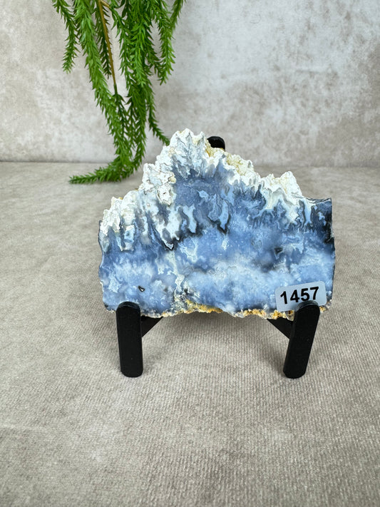 Bleu agate slab #1457