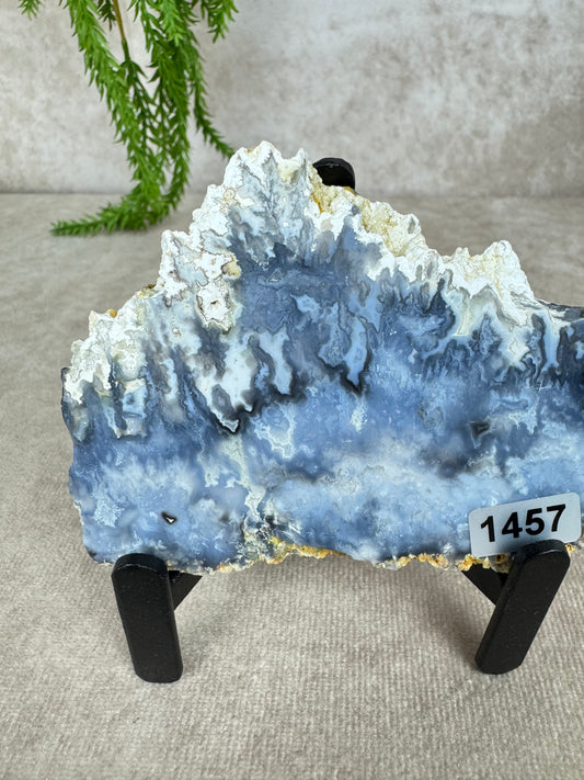 Bleu agate slab #1457