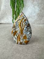 Agaat met kwarts vlam #8