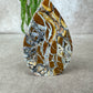 Agaat met kwarts vlam #8