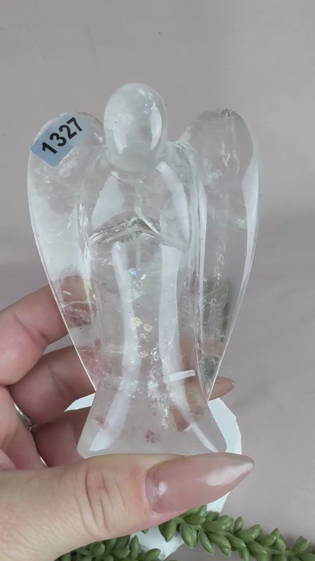 Bergkristal engel #1327