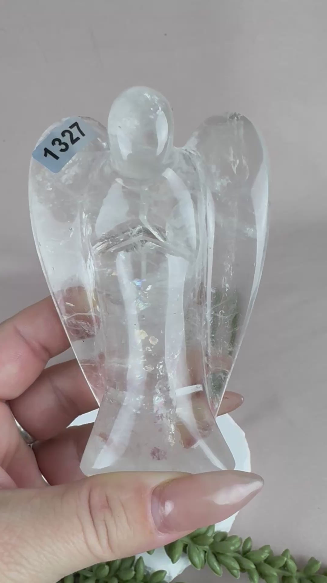 Bergkristal engel #1327