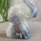 Agaat olifant met amethist