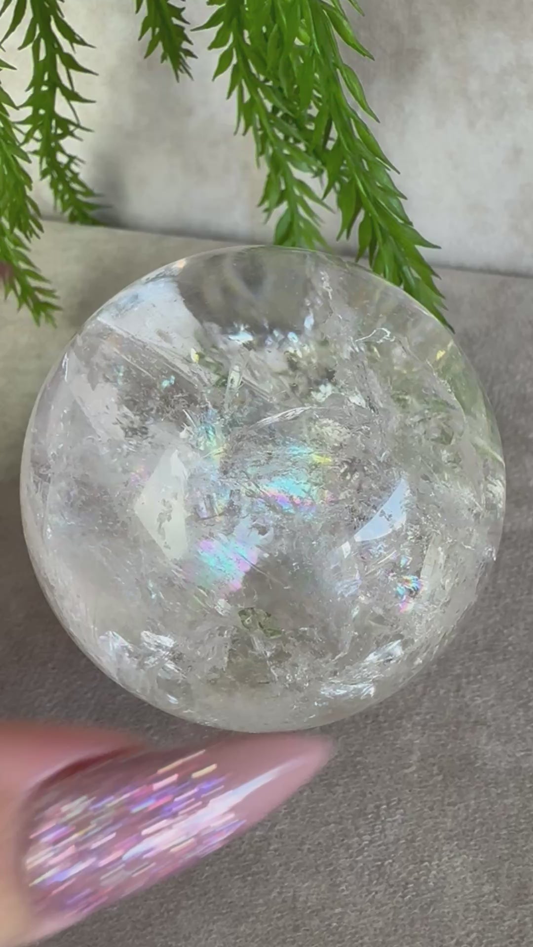 Bergkristal bol AA+ #1436